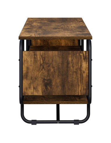 Supporto TV 140 x 36 x 45 cm Rovere Fumo Legno ingegnerizzato