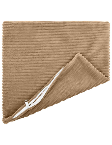 Federa 2 pcs HEERLEN Marrone 45 x 45 cm corduroy