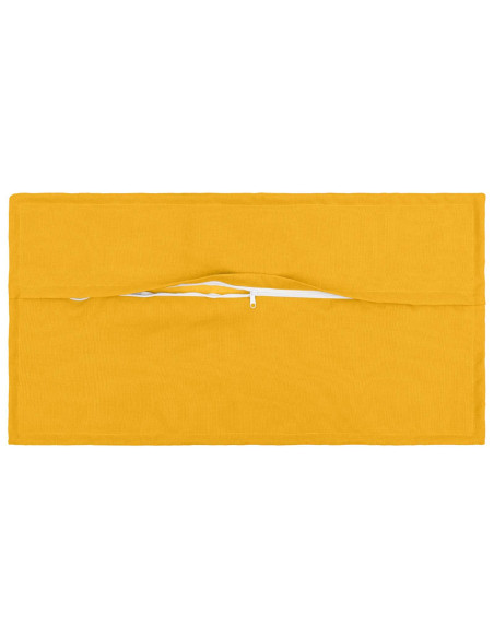 Cuscino con cuscino HOUTEN 12 pz Giallo Chiaro Lino