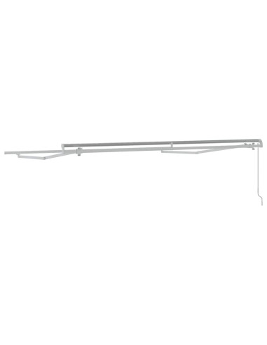 Struttura della tenda Bianco 350 x 250 cm Alluminio