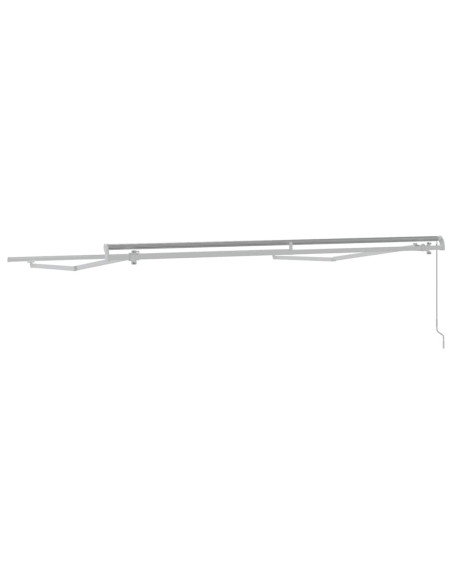 Struttura della tenda Bianco 350 x 250 cm Alluminio