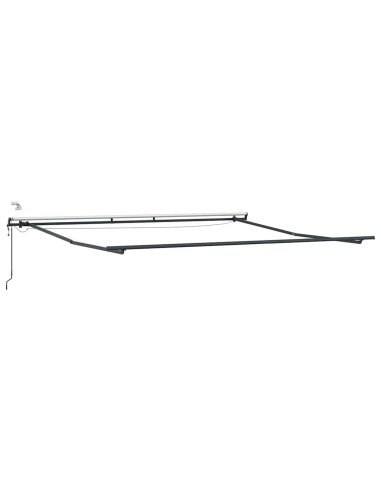Struttura della tenda Antracite 450 × 350 cm Alluminio