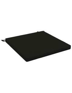 Cuscino per Sedia in Unico Pezzo SOEST 100% Poliestere Nero 2