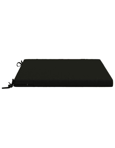 Cuscino per Sedia in Unico Pezzo SOEST 100% Poliestere Nero