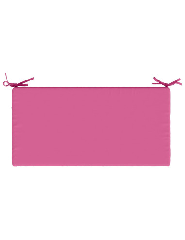 Cuscino per panchina SOEST 100% Poliestere Rosa 60 x 40 x 8 cm