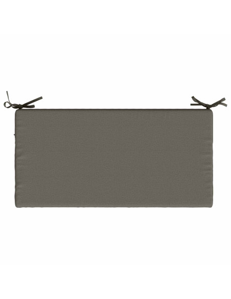 Cuscino per panchina SOEST 100% Poliestere Grigio