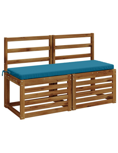 Cuscino per panchina SOEST 100% Poliestere Azzurro