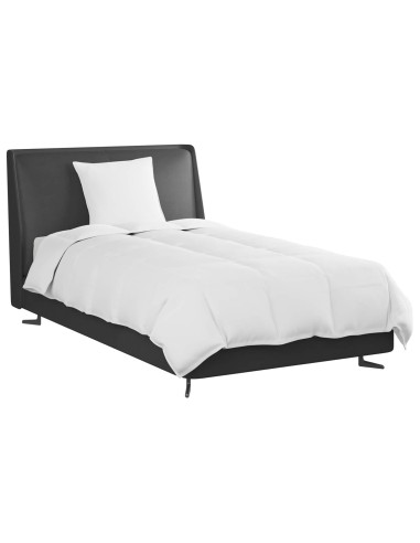 Duvet Estivo con cuscino 2 pcs Bianco Piuma d'anatra