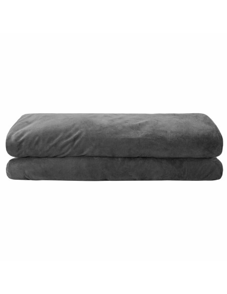 Coperta Ponderata Antracite 140 x 200 cm 6 kg 100% Cotone 205T
