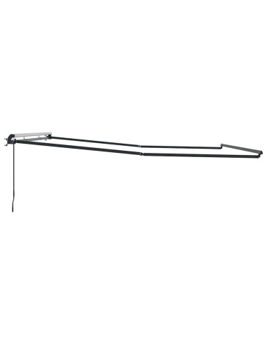 Struttura della tenda Antracite 400 × 350 cm Alluminio