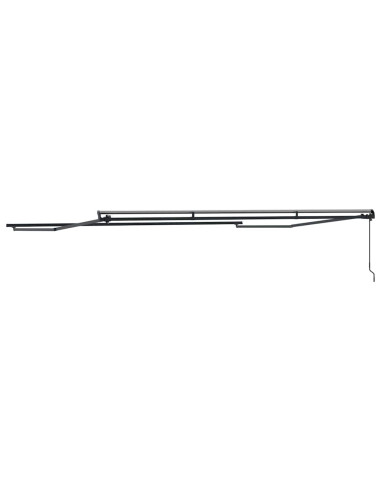 Struttura della tenda Antracite 400 × 350 cm Alluminio