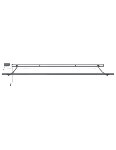 Struttura della tenda Antracite 500 × 300 cm Alluminio