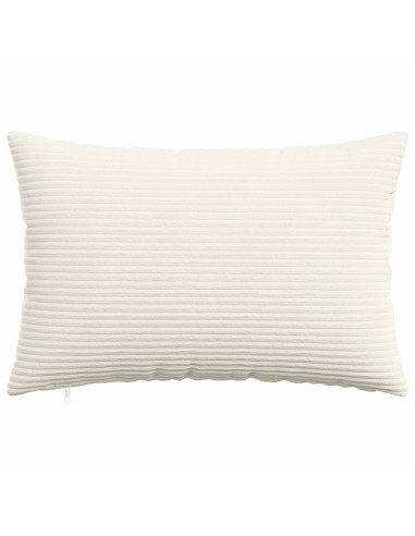 Federa 6 pcs HEERLEN Crema 30 x 50 cm corduroy