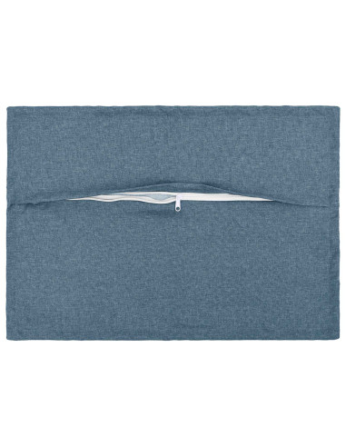 Cuscino con cuscino HOUTEN 2 pz Blu jeans Lino