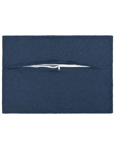 Cuscino con cuscino HOUTEN 2 pz Blu Lino