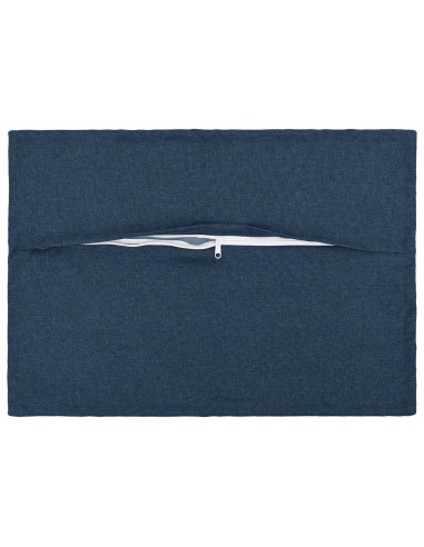 Cuscino con cuscino HOUTEN 2 pz Blu Lino