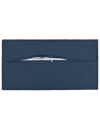 Cuscino con cuscino HOUTEN 2 pz Blu Lino