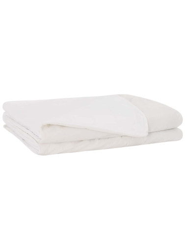 Coperta Ponderata Bianco 200 x 220 cm 13 kg 100% Cotone 205T