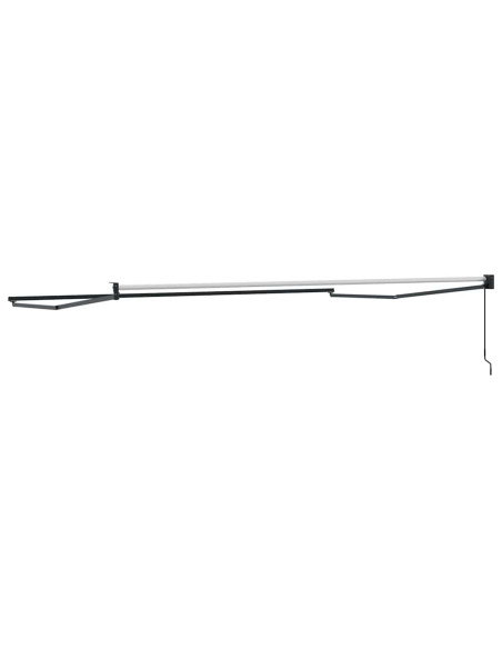 Telaio per tende da sole retrattile Antracite 400 × 300 cm