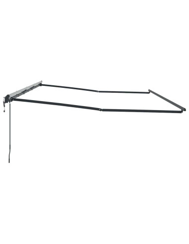 Struttura della tenda Antracite 600 × 300 cm Alluminio
