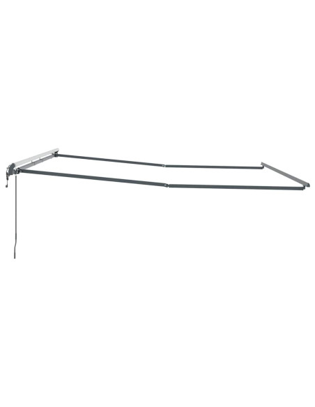 Struttura della tenda Antracite 450 × 350 cm Alluminio