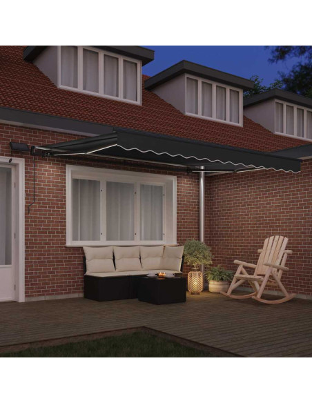 Struttura della tenda con Antracite 3,5 x 2,5 m Alluminio