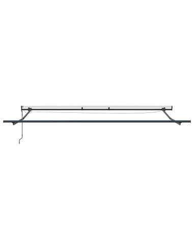 Struttura della tenda Antracite 450 × 300 cm Alluminio