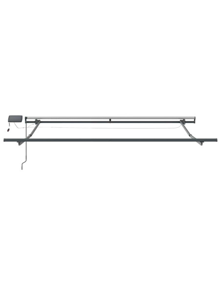Struttura della tenda con Antracite 3,5 x 2,5 m Alluminio