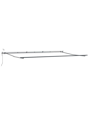 Struttura della tenda Antracite 600 × 300 cm Alluminio