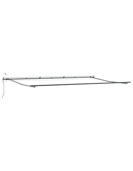 Struttura della tenda Antracite 600 × 300 cm Alluminio