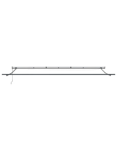 Struttura della tenda Antracite 600 × 300 cm Alluminio