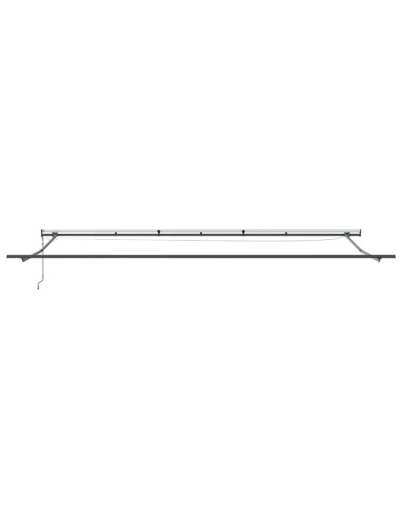 Struttura della tenda Antracite 600 × 300 cm Alluminio