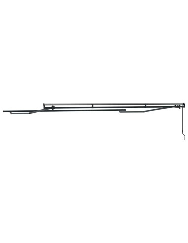 Struttura della tenda Antracite 4,5 x 2,5 m Alluminio