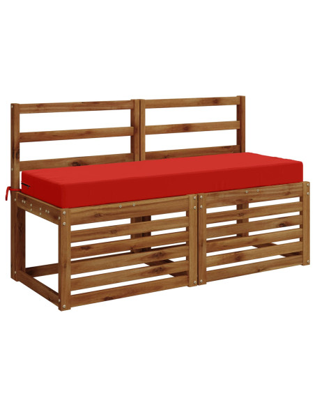 Cuscino per la seduta SOEST 100% Poliestere Rosso