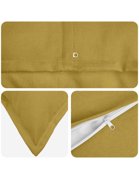 Cuscino con cuscino HOUTEN 6 pz Verde chiaro Lino