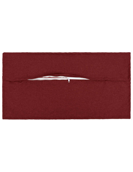 Cuscino con cuscino HOUTEN 6 pz Rosso Vino Lino