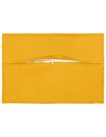 Cuscino con cuscino HOUTEN 6 pz Giallo Chiaro Lino