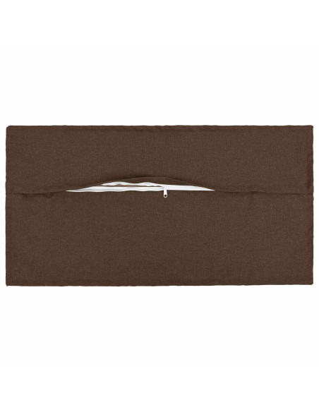 Cuscino con cuscino HOUTEN 2 pz Marrone Lino