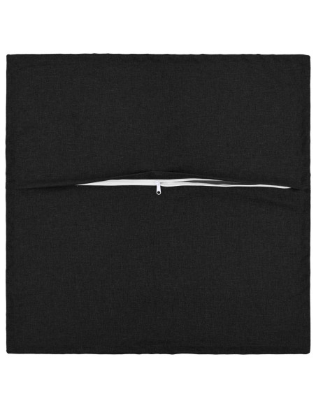 Cuscino con cuscino HOUTEN 2 pz Nero Lino