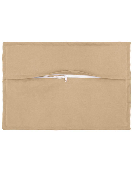 Cuscino con cuscino HOUTEN 2 pz Crema Lino