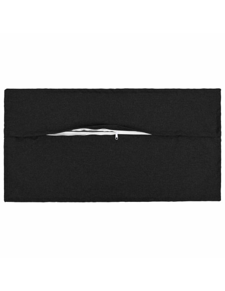 Cuscino con cuscino HOUTEN 2 pz Nero Lino