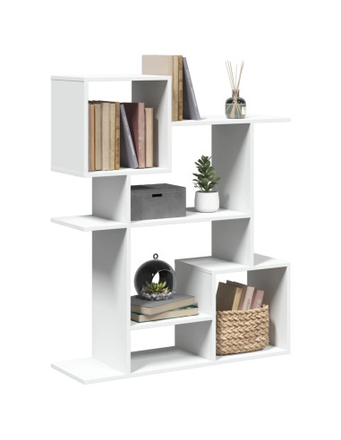 Libreria Divisorio Bianca 92x29x112 cm in Truciolato