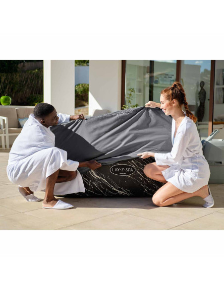 Bestway Copertura PVC e POM Grigio