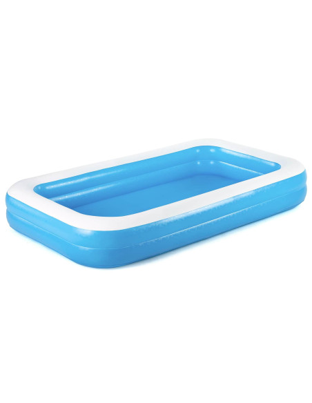Bestway Piscina Gonfiabile 305 x 183 x 46 cm Rettangolare per Blu
