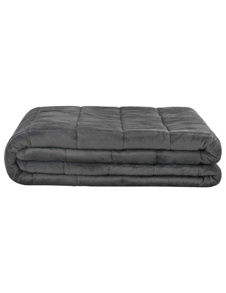 Coperta Ponderata Antracite 200 x 230 cm 13 kg 100% Cotone 205T