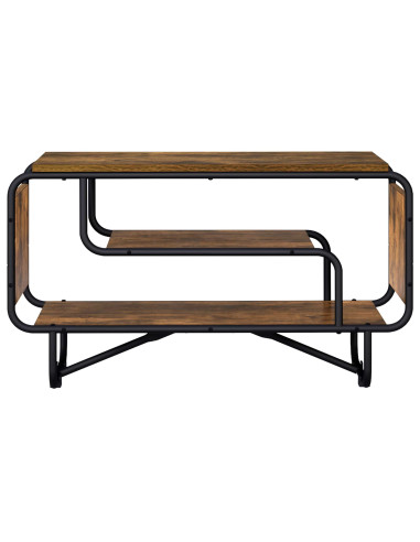 Supporto TV 80 x 36 x 45 cm Rovere Fumo Legno ingegnerizzato