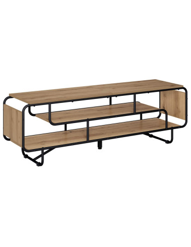 Supporto TV 140 x 36 x 45 cm Rovere Artigianale