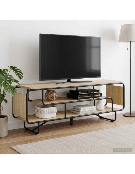 Supporto TV 140 x 36 x 45 cm Rovere Sonoma Legno ingegnerizzato