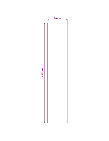Runner Tappeto ORIZ 1150 gsm Grigio e Nero