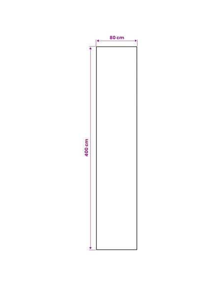 Runner Tappeto ORIZ 1150 gsm Grigio e Nero